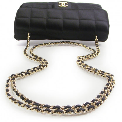 Chanel Satin Quilted Flap Evening Bag 6 of 9