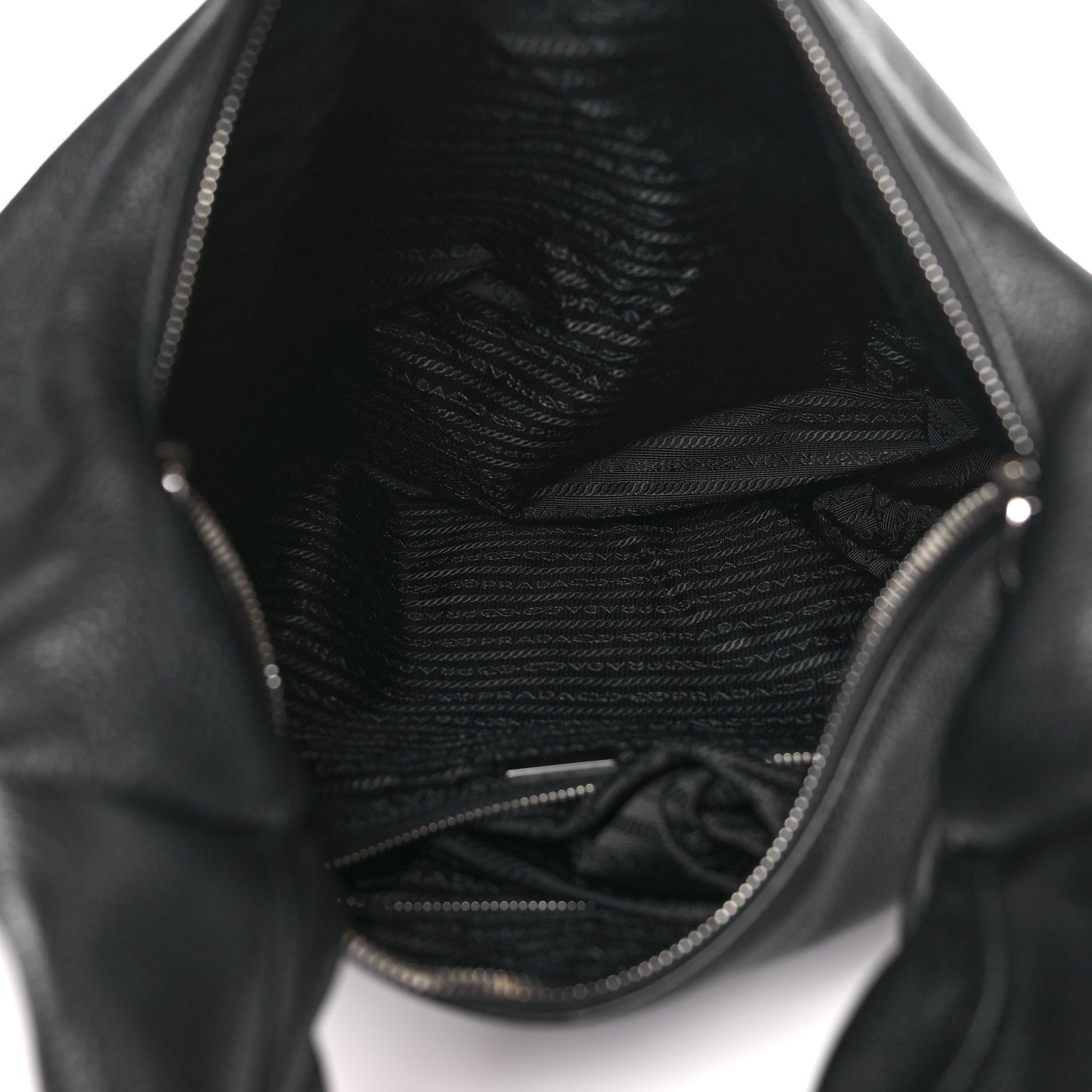 Prada Vitello Daino Hobo Black 5 of 9