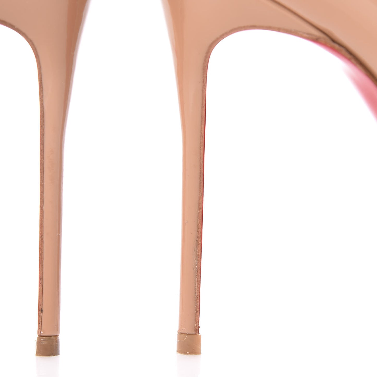 Patent Bow 110 Peep Toe Pumps 40 Nude