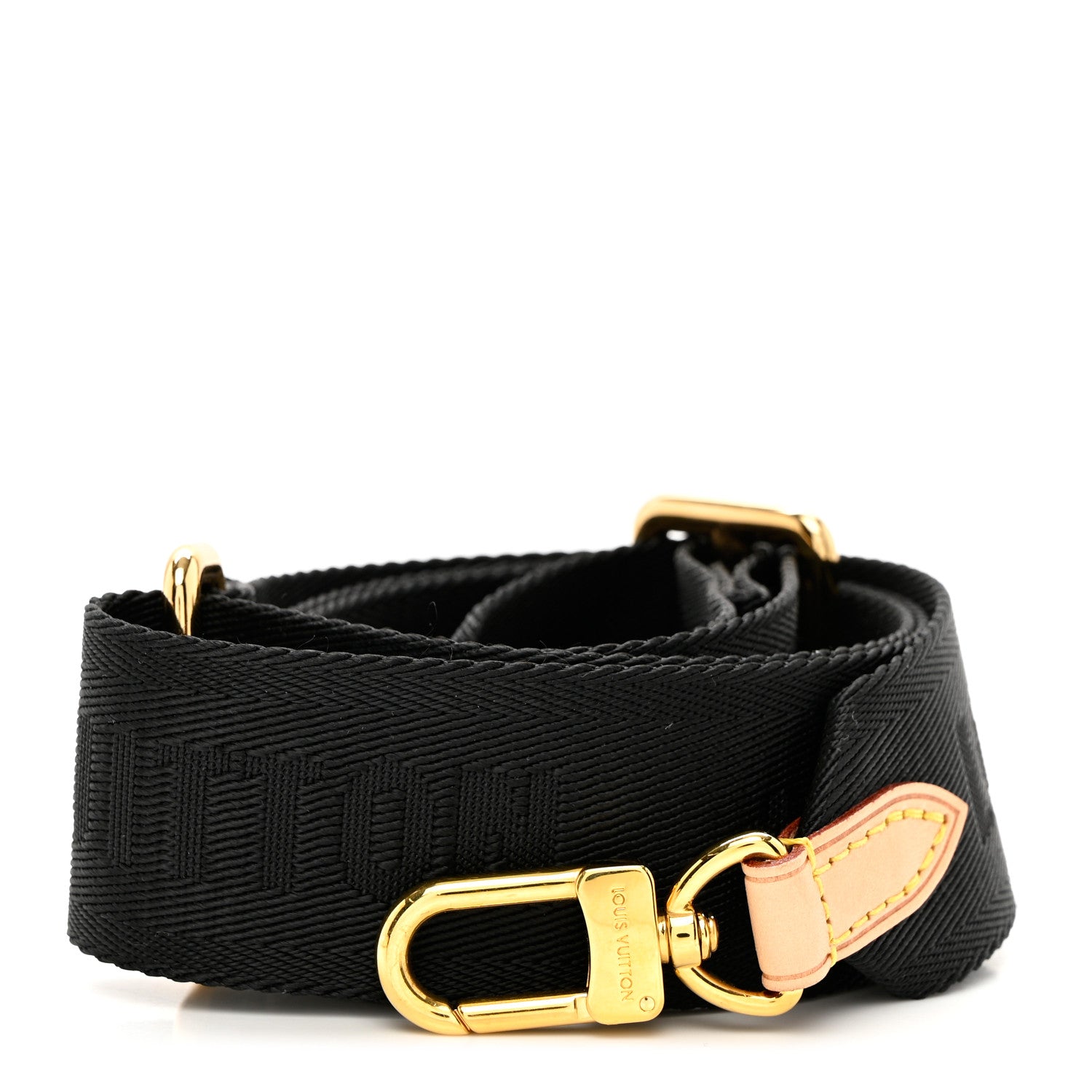 Louis Vuitton Monogram Multi Pochette Accessories Bandouliere Shoulder Strap Black 1 of 3
