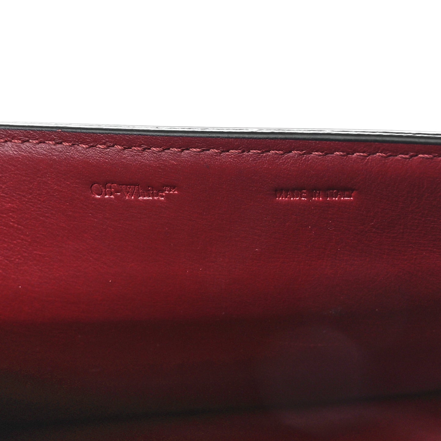 Calfskin Jitney 2.8 Cut Here Shoulder Bag Black