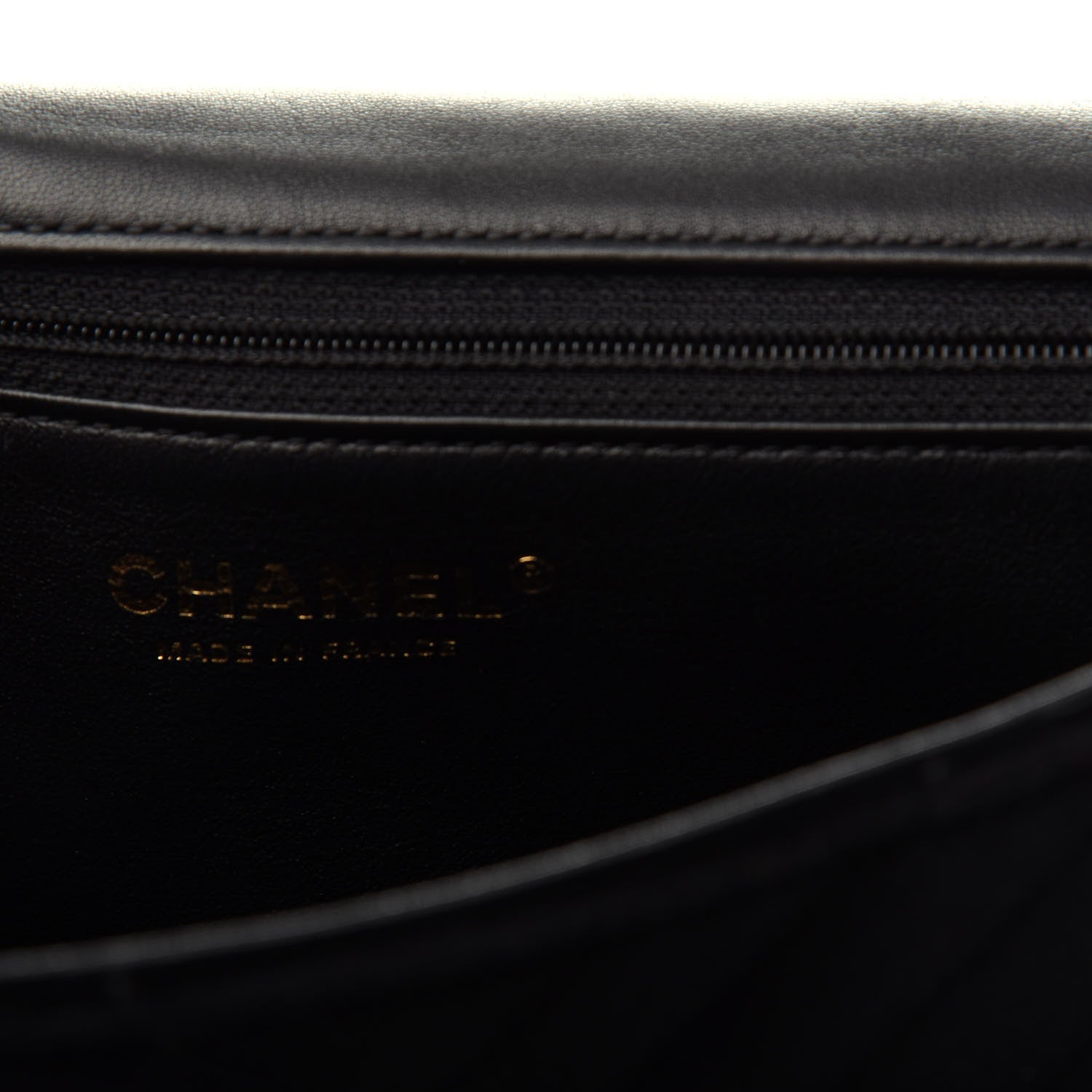 Chanel Velvet Chevron Quilted Reissue 2.55 Clutch Black 6 of 7