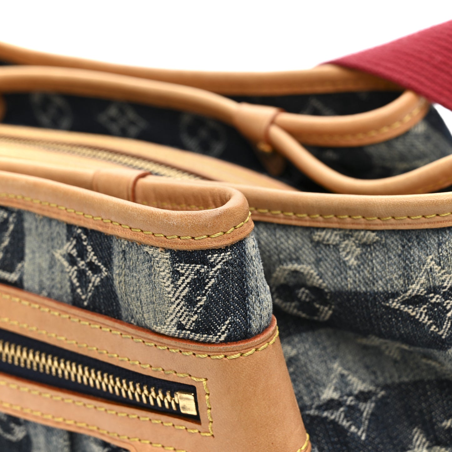 Denim Raye Porte Epaule MM