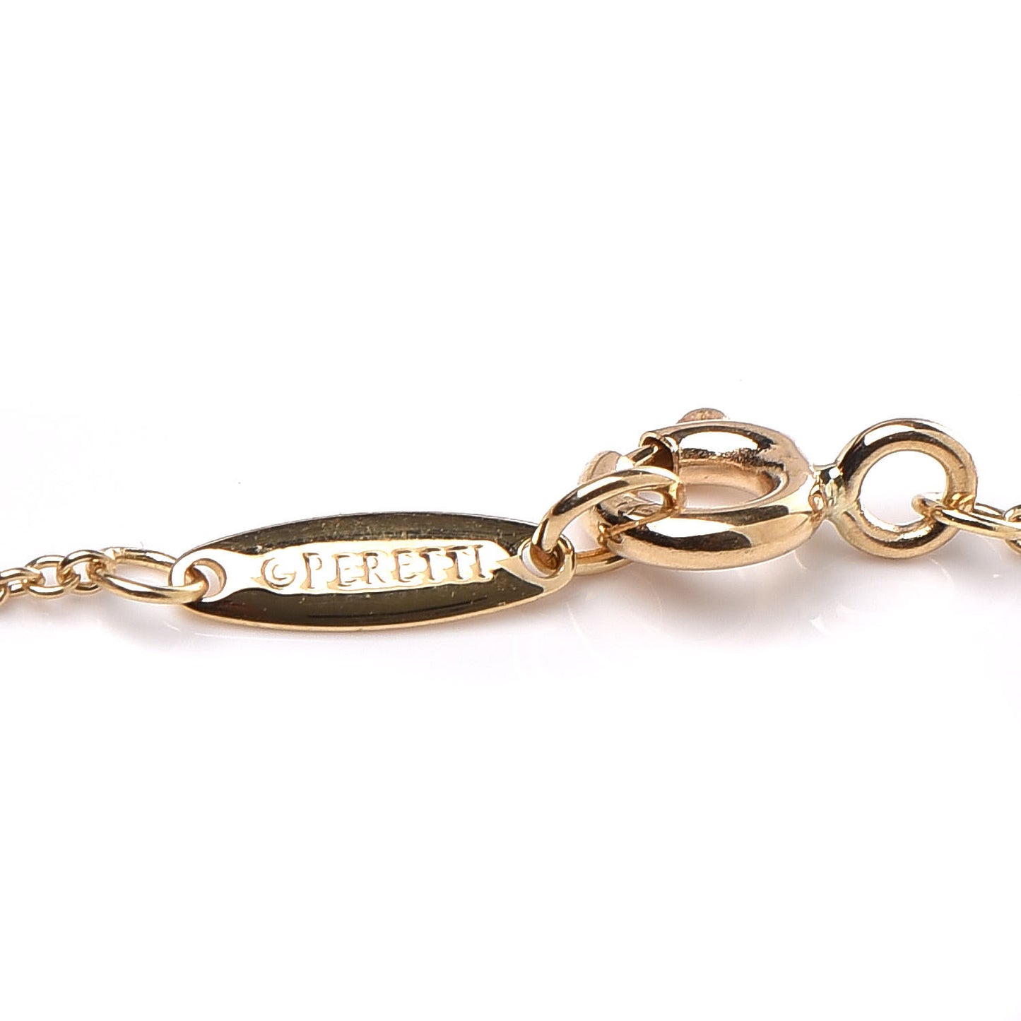 18K Yellow Gold Diamond .08ct Elsa Peretti Diamonds by the Yard Bracelet