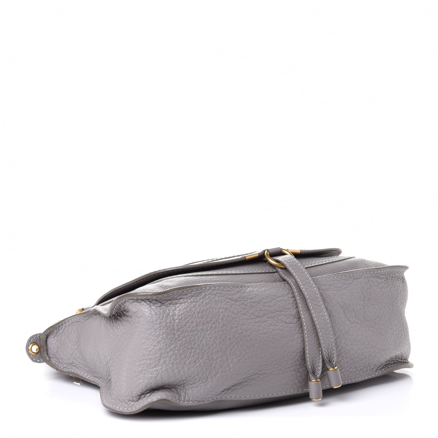 Chloe Calfskin Medium Marcie Satchel Cashmere Grey 3 of 4