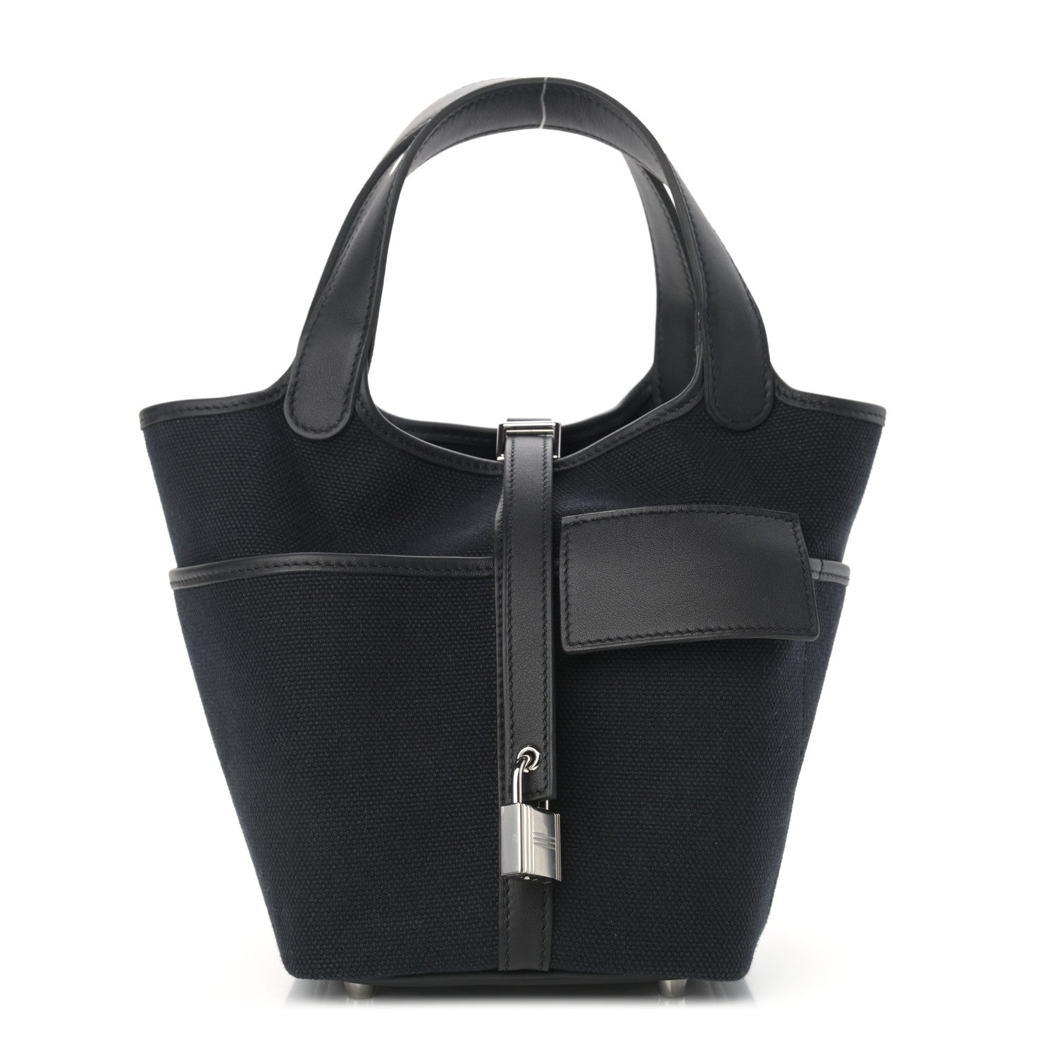 Hermes Toile Goeland Swift Cargo Picotin Lock 18 Black 1 of 13