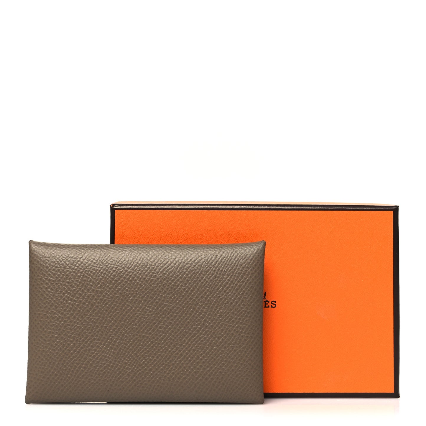 Epsom Calvi Card Case Etoupe