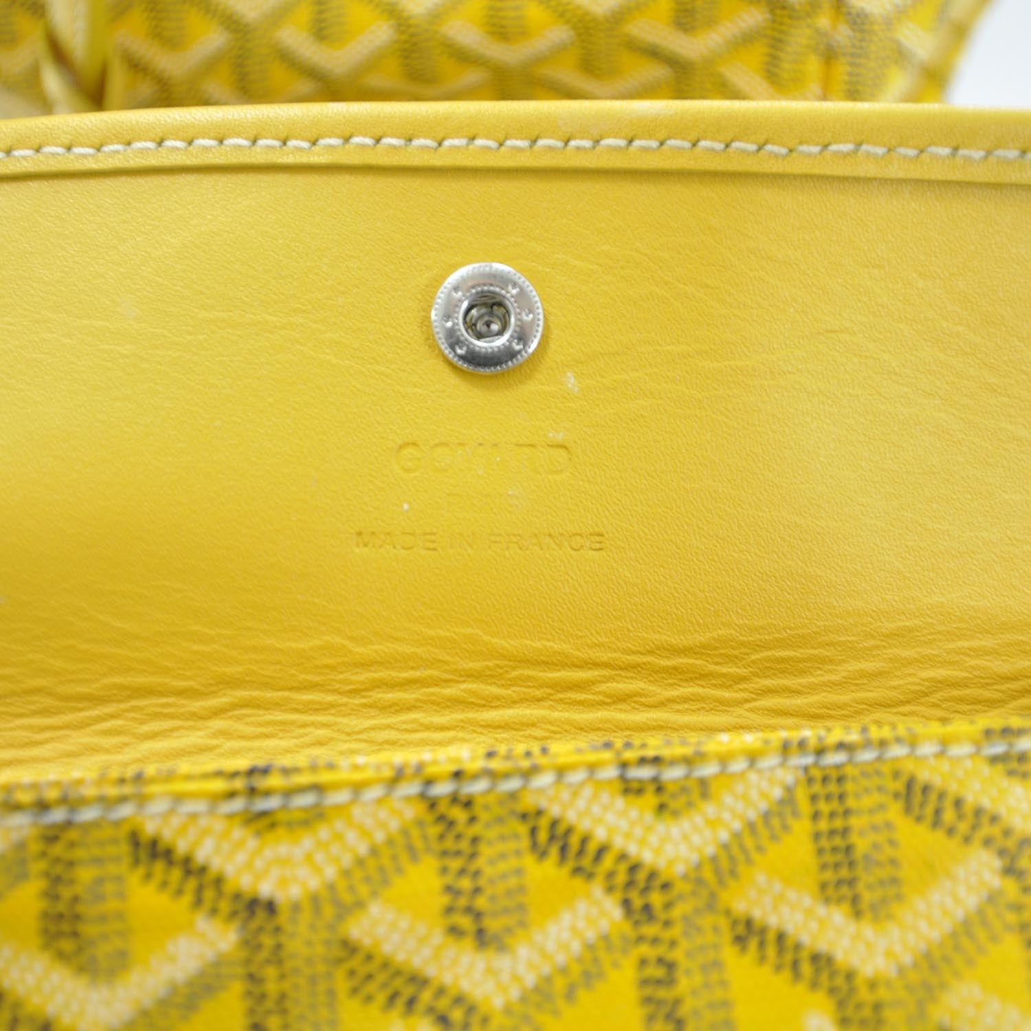 Goyard Saint Louis GM Yellow 8 of 9