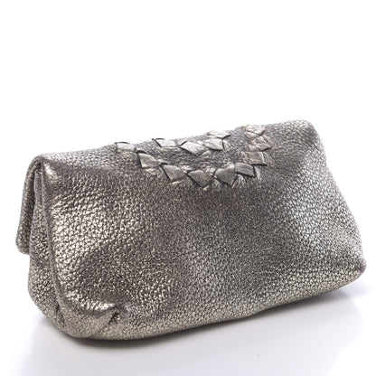 Bottega Veneta Cervo Illusion Cosmetic Case Platino Ossidato 3 of 10
