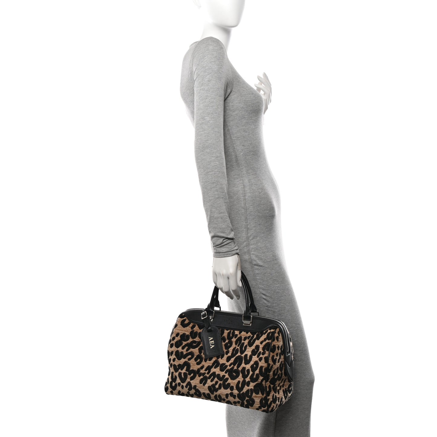 Jacquard Velvet Leopard Print Stephen Sprouse Speedy