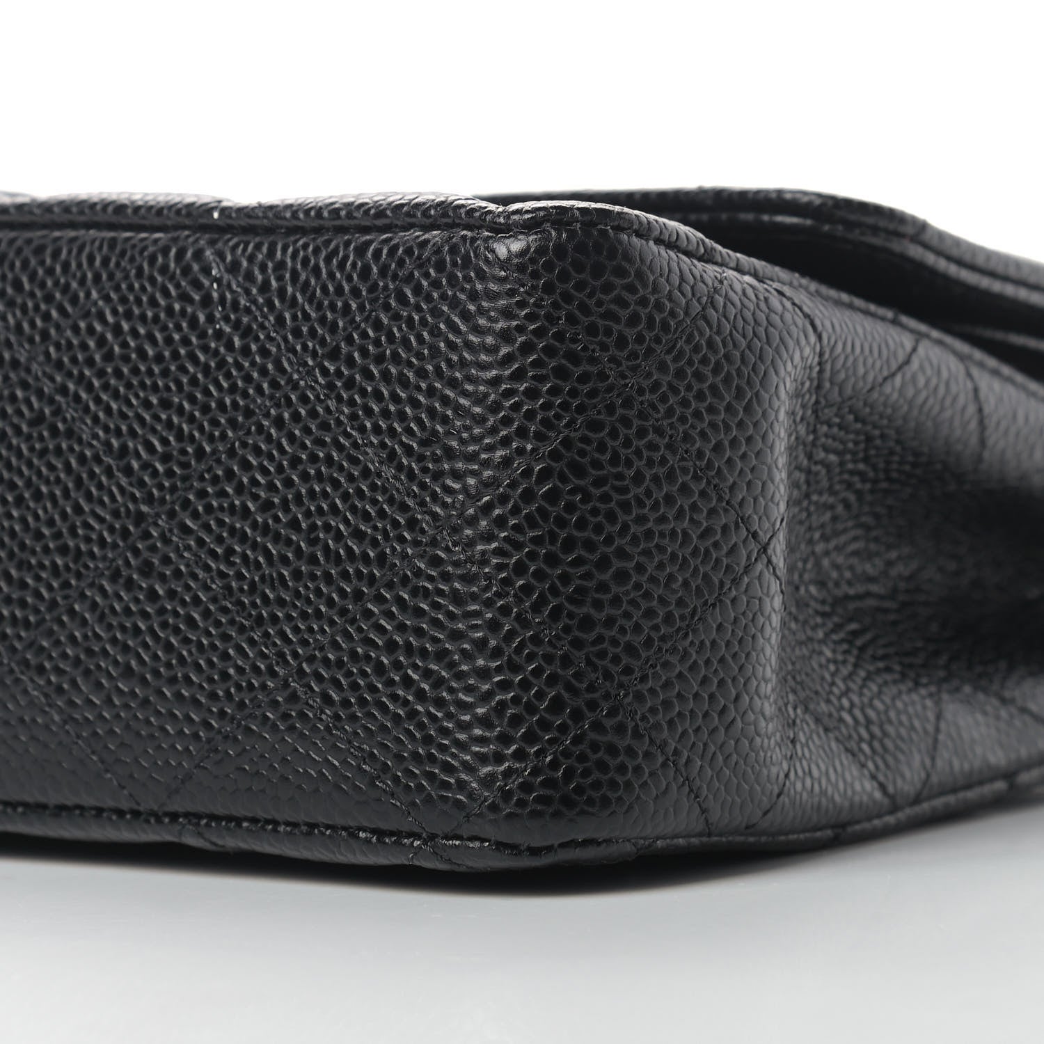 Chanel Caviar Quilted Medium Double Flap Black 9 of 11