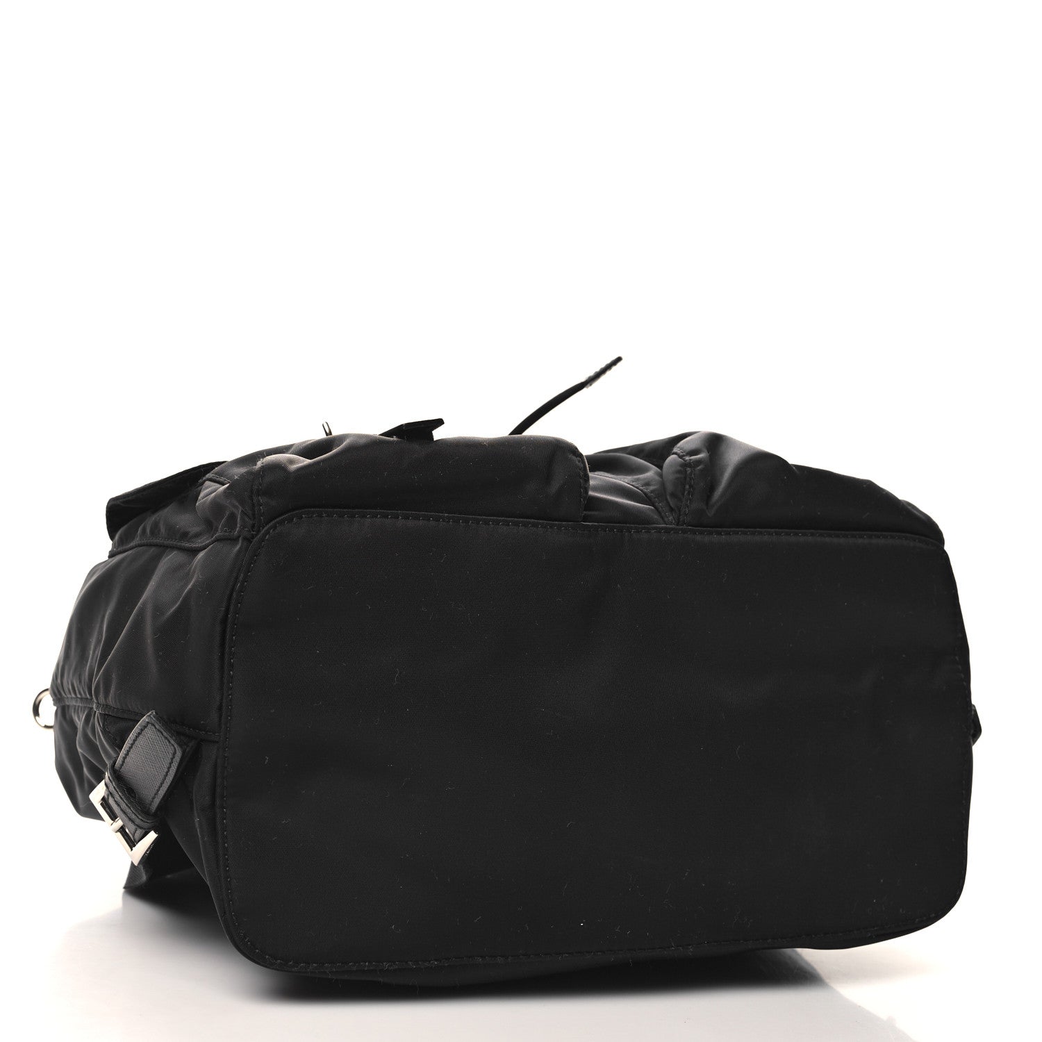 Prada Tessuto Nylon Saffiano Medium Backpack Black 5 of 10