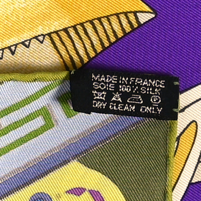 Hermes Silk Concours D'Etriers Scarf 90 4 of 4