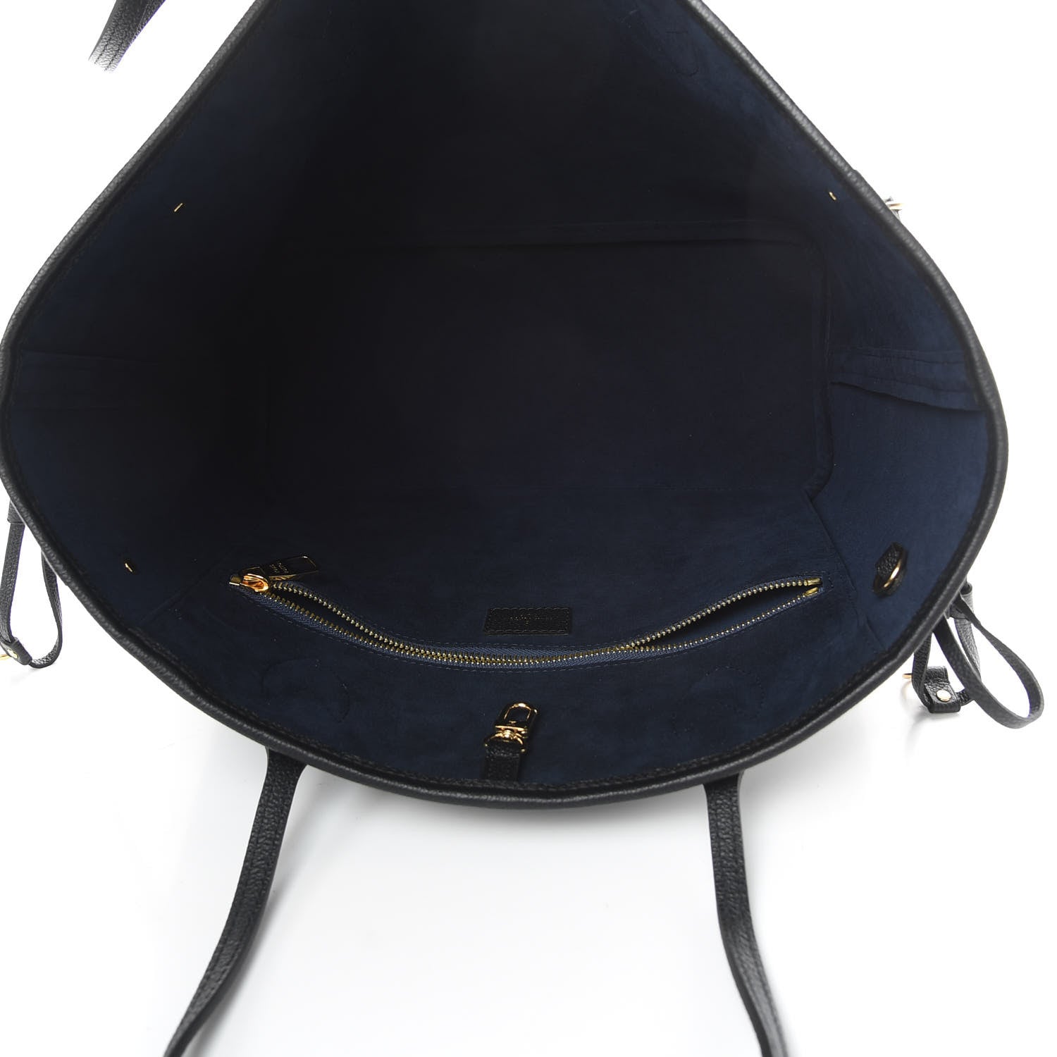 Louis Vuitton Empreinte Monogram Giant Neverfull MM Black 6 of 13