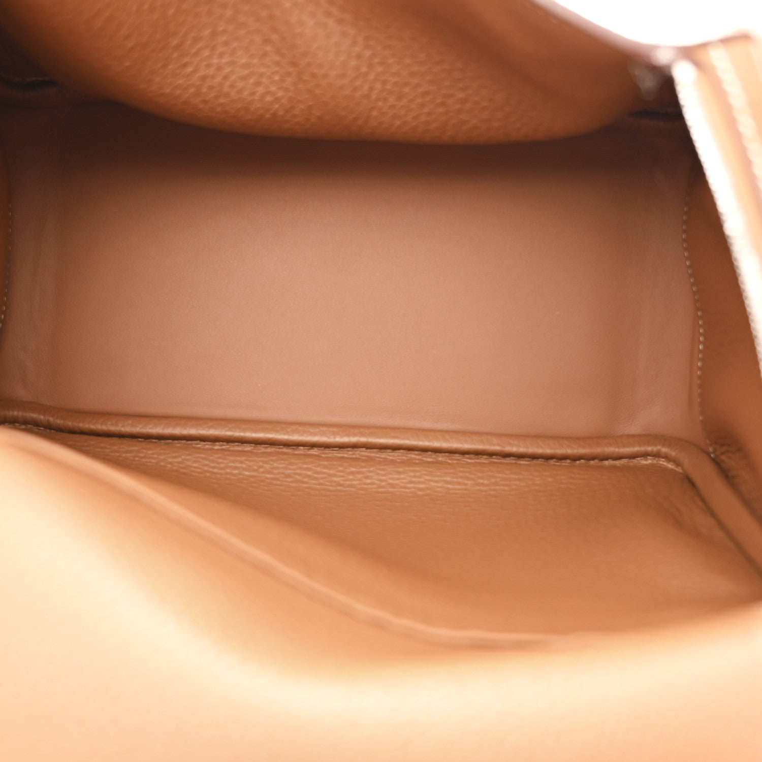 Hermes Taurillon Clemence Lindy 26 Gold 5 of 11