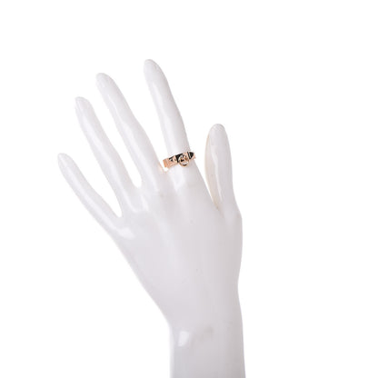 Hermes 18K Rose Gold PM Collier De Chien Ring 54 6.75 2 of 6