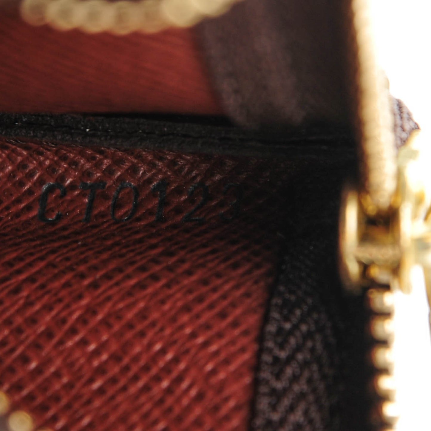 Monogram Key Pouch