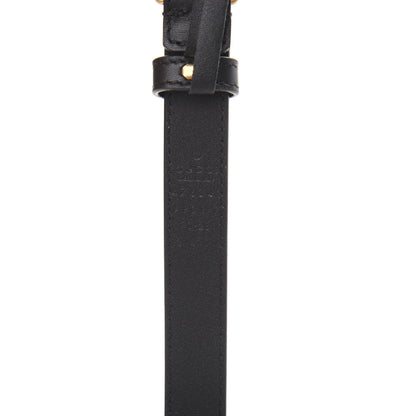 Gucci Calfskin Pearl Double G 20mm Belt 70 28 Black Cream 3 of 3