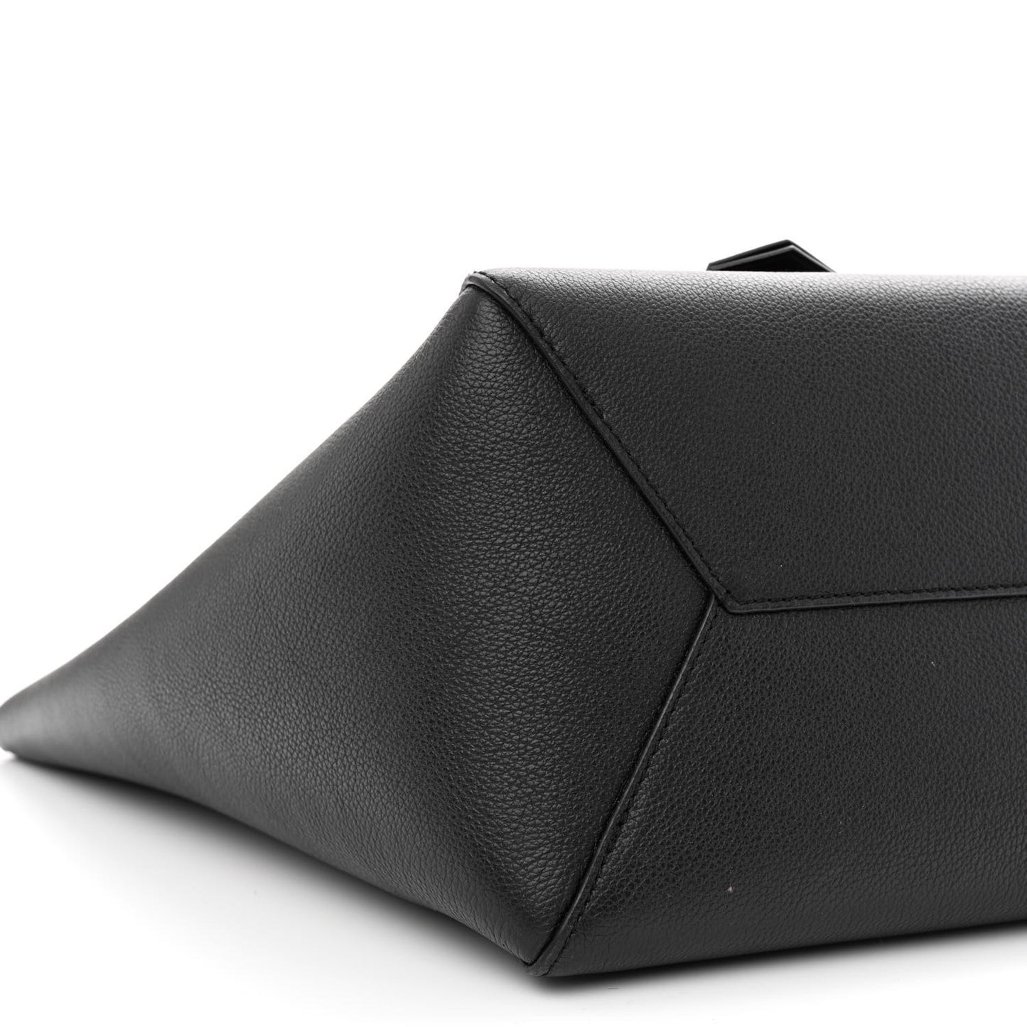 Calfskin Lockme Cabas Black