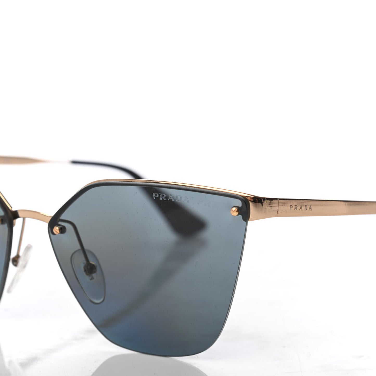 Polarized Cat Eye Sunglasses SPR 68T Black