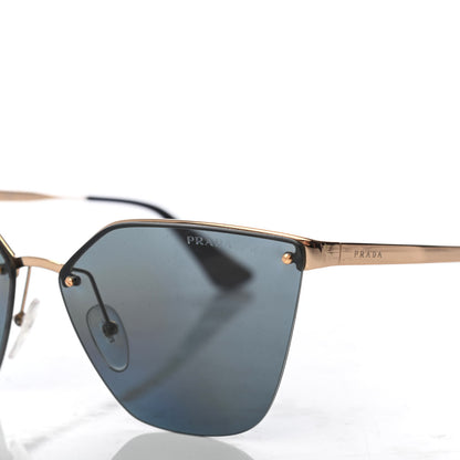 Prada Polarized Cat Eye Sunglasses SPR 68T Black 7 of 8