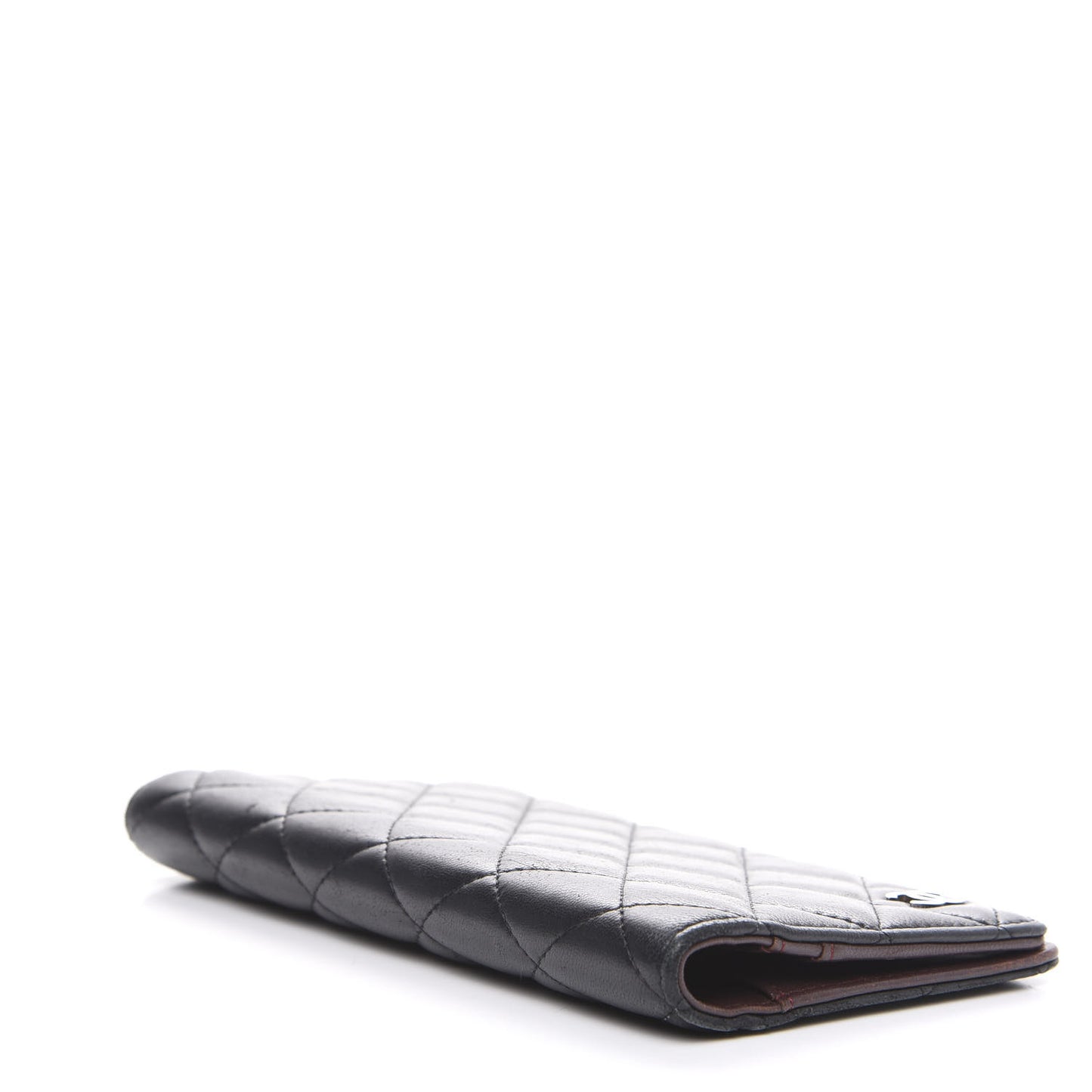 Lambskin Medium Agenda Cover Black