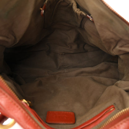 Chloe Calfskin Medium Marcie Satchel Brown Delight 5 of 12