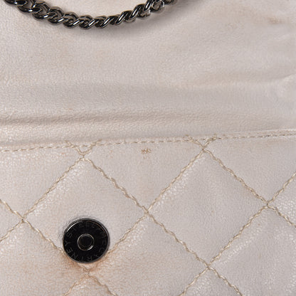 Stella McCartney Shaggy Deer Quilted Mini Falabella Fold Over Tote Chalk 10 of 17