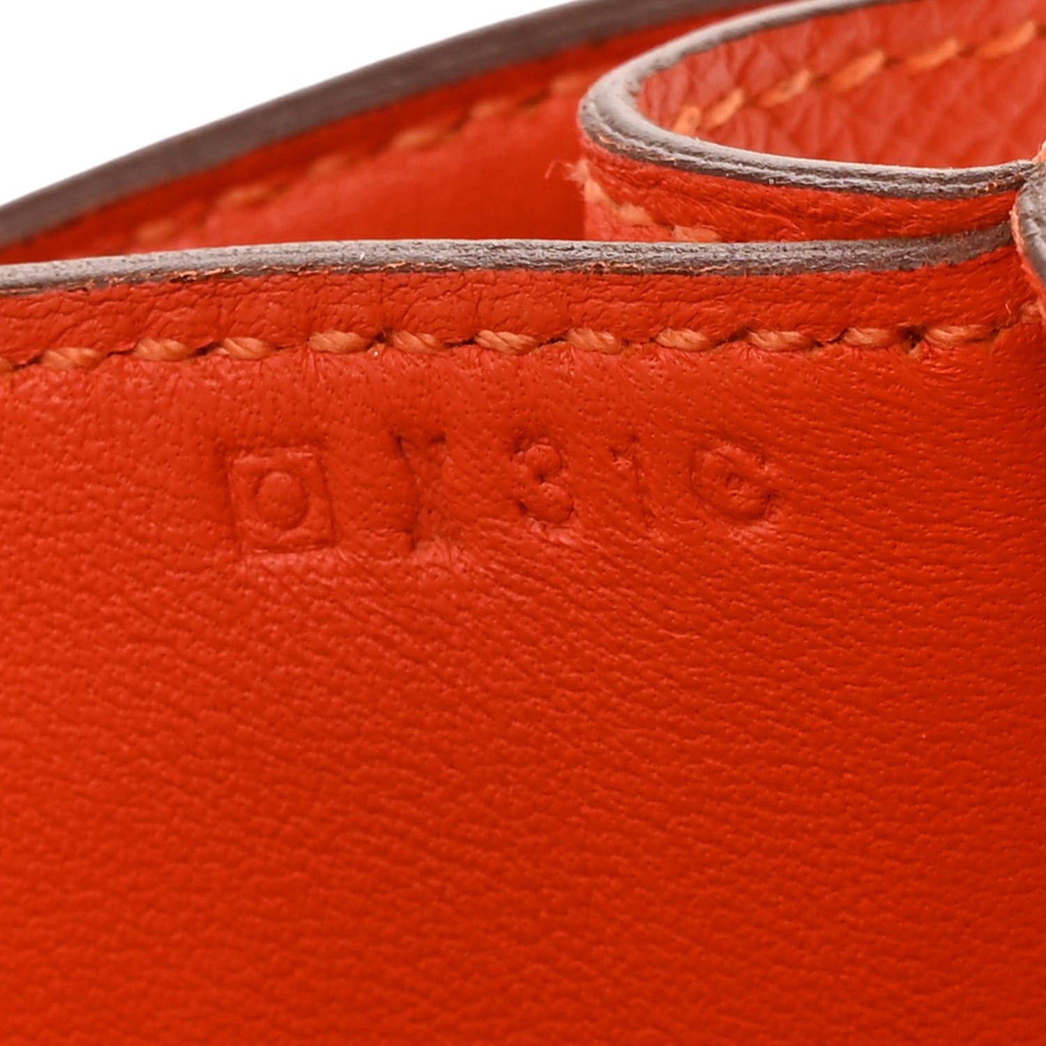 Hermes Epsom Constance 24 Orange 8 of 18