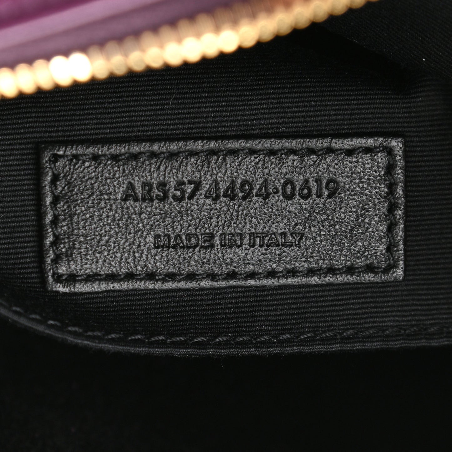 Calfskin Matelasse Monogram Lou Camera Bag Purple