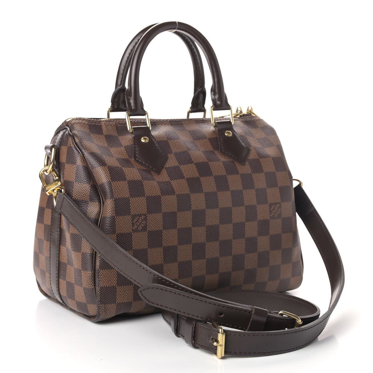 Damier Ebene Speedy Bandouliere 25