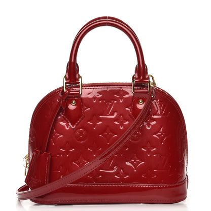 Louis Vuitton Vernis Alma BB Pomme D'Amour 1 of 8