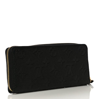 Louis Vuitton Empreinte Clemence Wallet Black 3 of 12