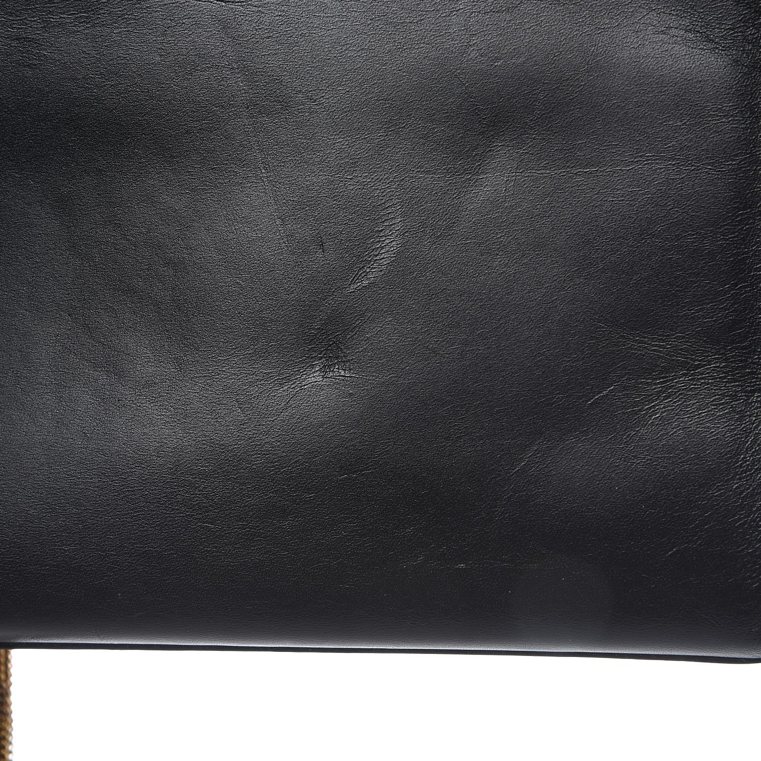 Saint Laurent Calfskin Classic Monogram Tassel Clutch Black 10 of 10