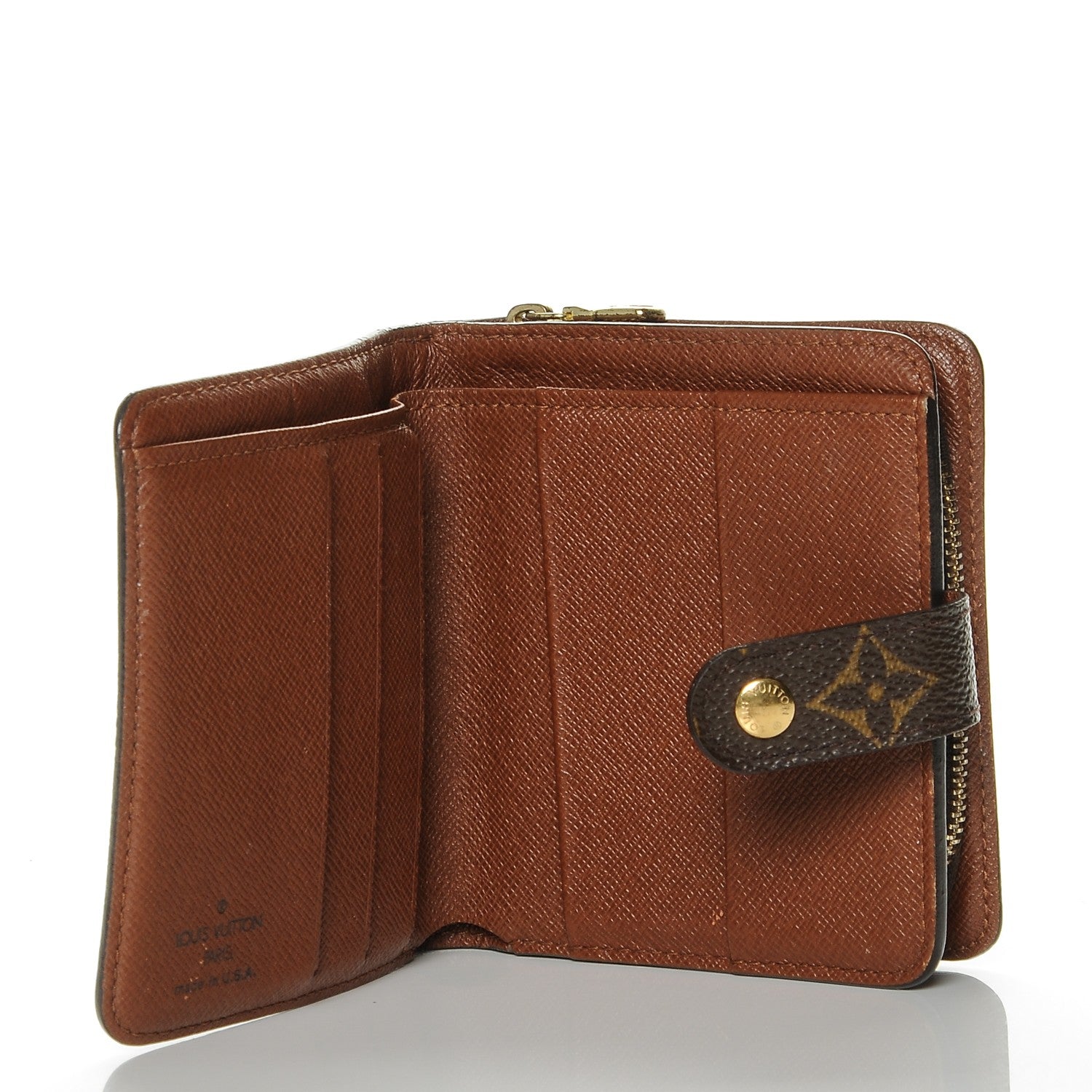 Louis Vuitton Monogram Compact Zippe Zipped Wallet 5 of 7