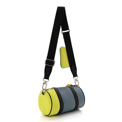 Louis Vuitton Taurillon Polochon Yellow 2 of 9