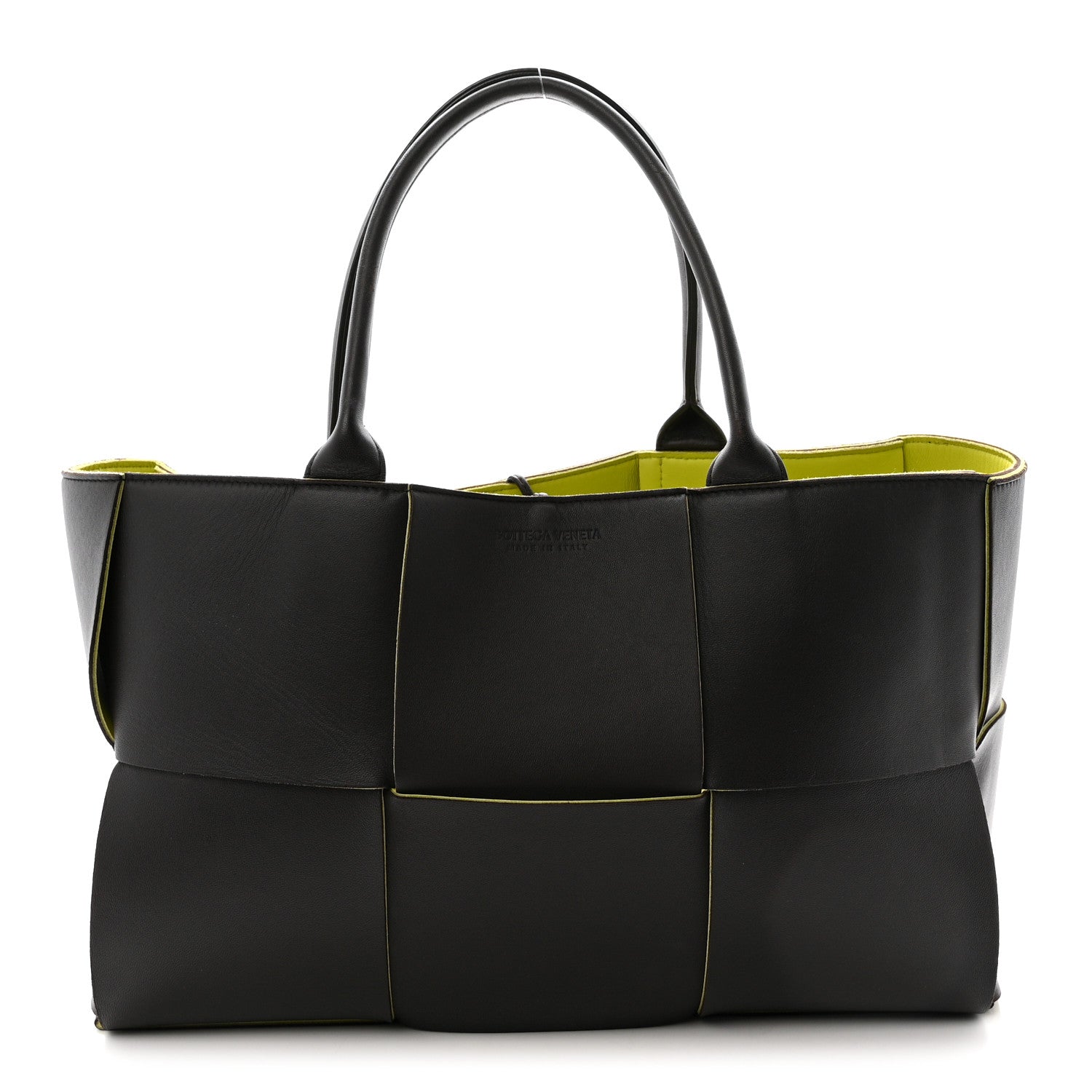 Bottega Veneta Nappa Maxi Intrecciato Medium Arco Tote Fondant Kiwi 1 of 10