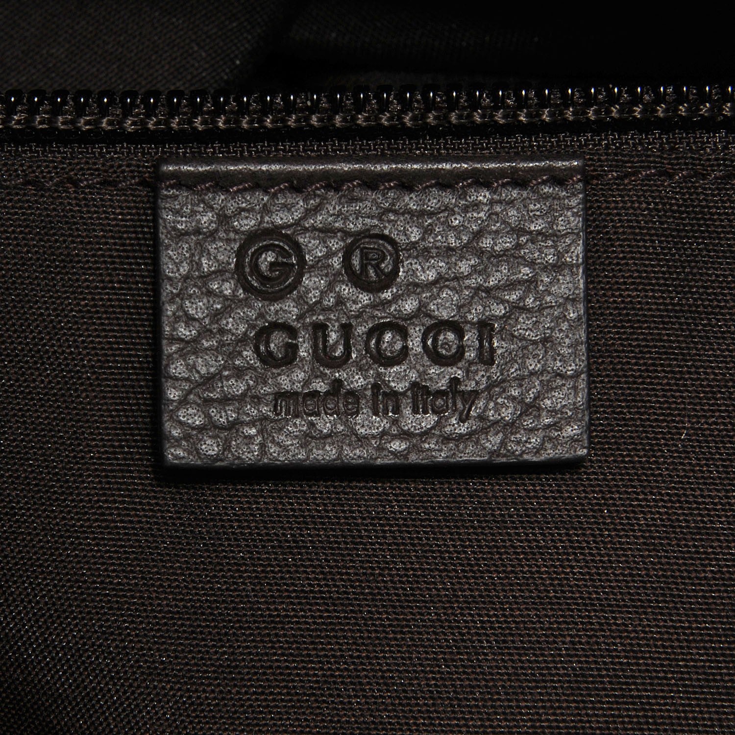 Gucci Crystal Monogram Large Flat Messenger Bag Dark Brown 7 of 8