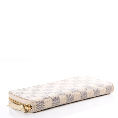Louis Vuitton Damier Azur Clemence Wallet 4 of 12