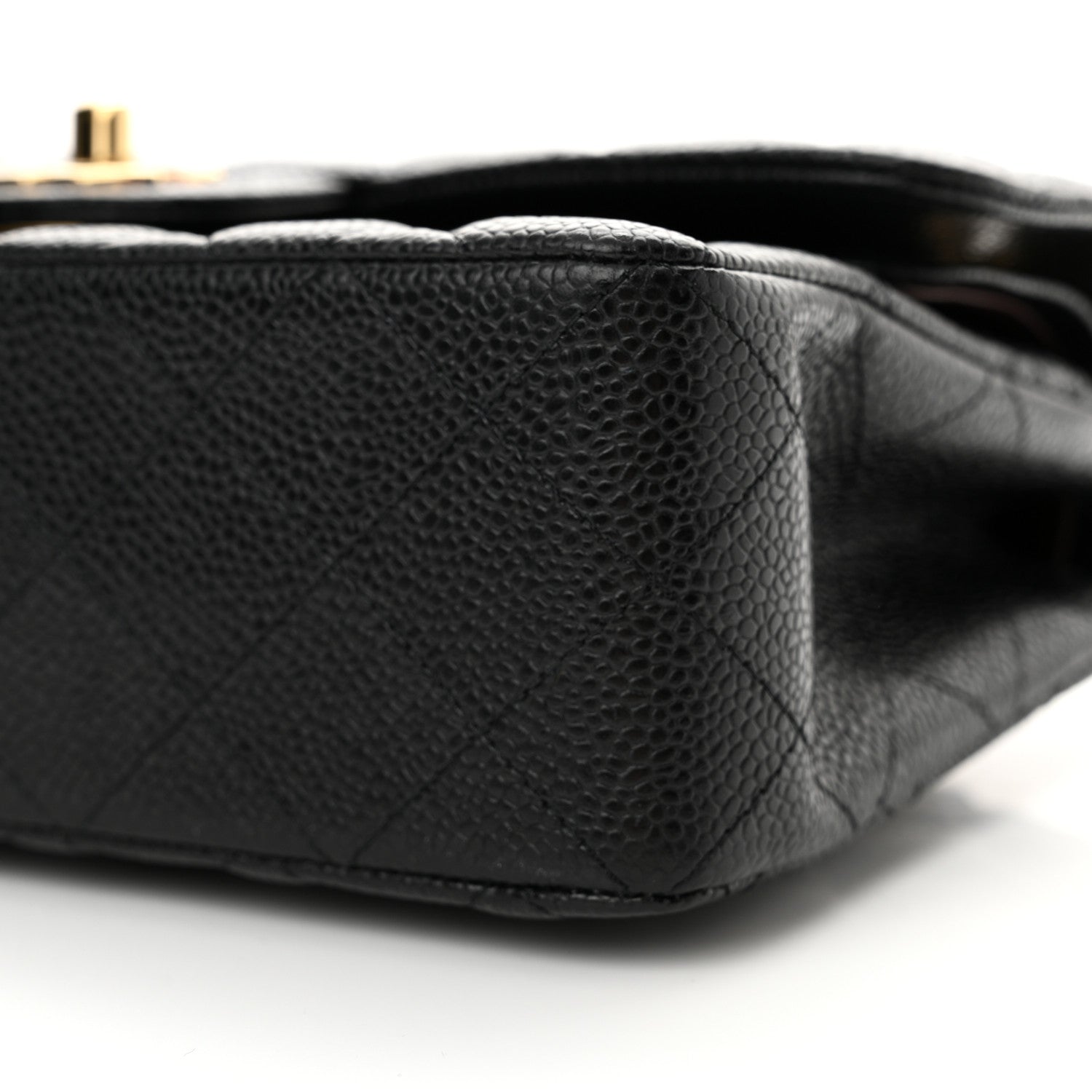 Chanel Caviar Quilted Small Double Flap Black 9 of 11