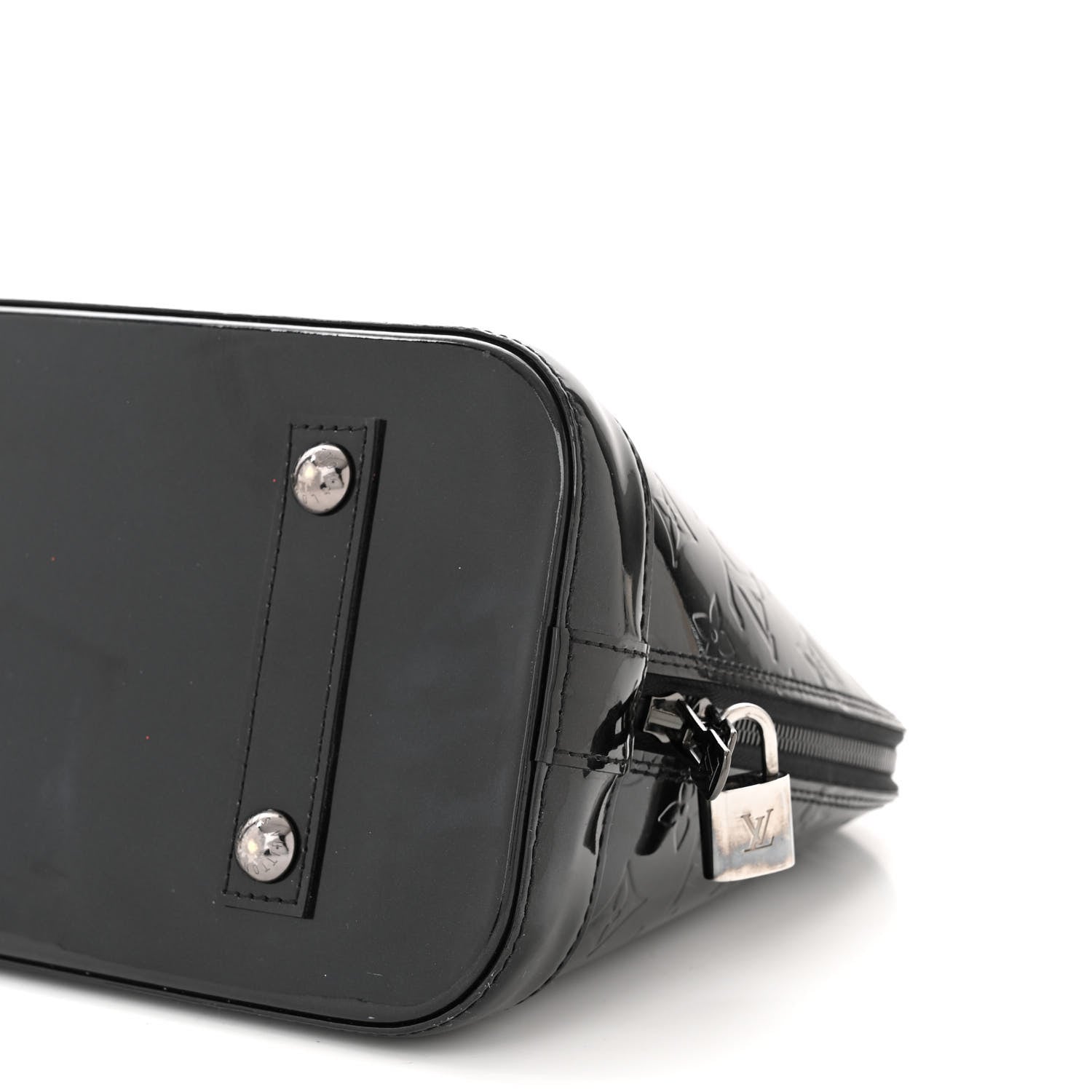 Louis Vuitton Vernis Alma PM Noir Magnetique 10 of 12