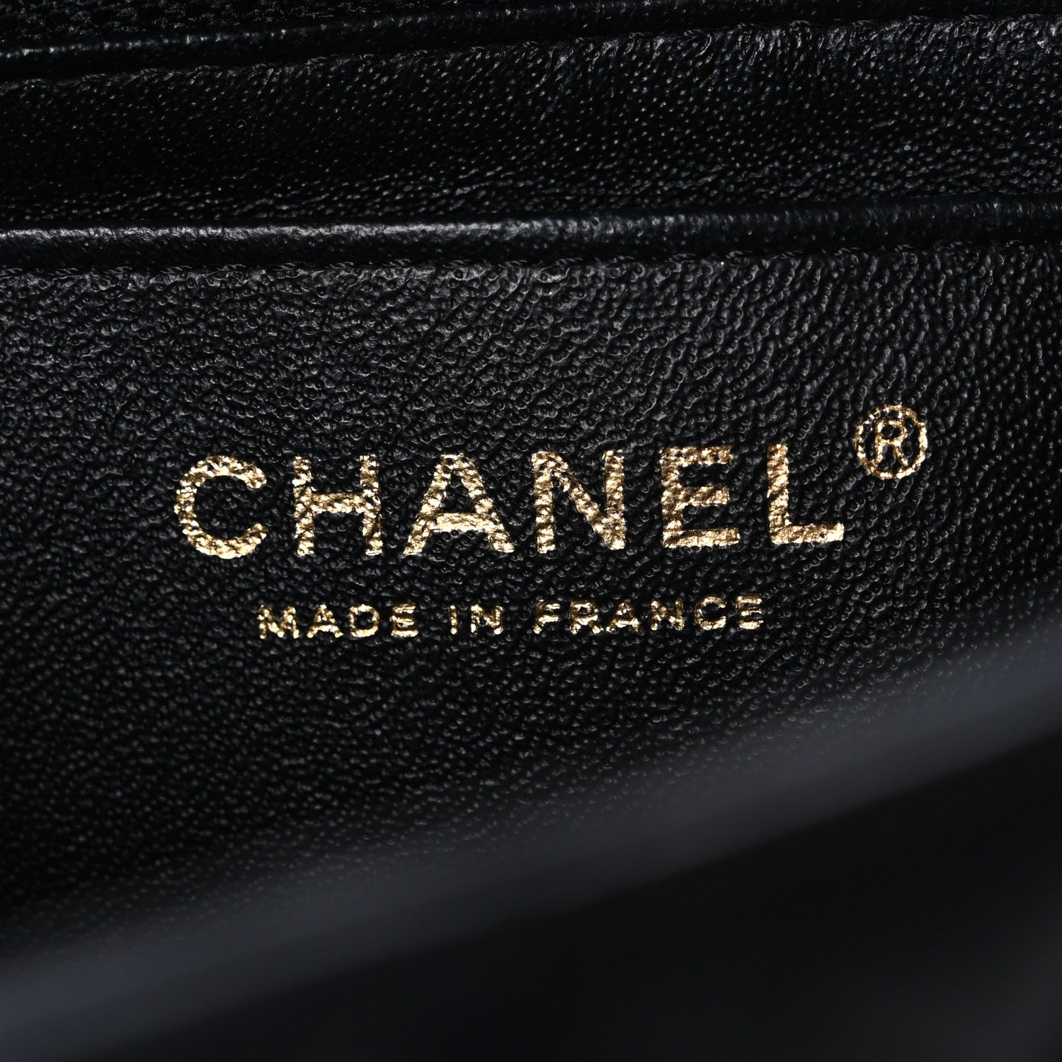 Chanel Lambskin Quilted Mini Rectangular Flap Black 6 of 10