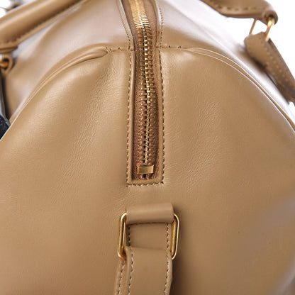 Saint Laurent Smooth Calfskin Bi-Color Duffle 6 Beige Black 15 of 15