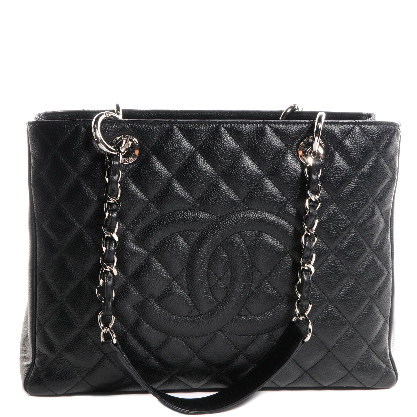 Caviar Grand Shopping Tote GST Black