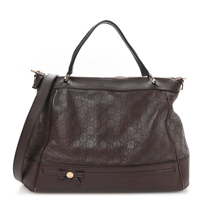 Gucci Guccissima Mayfair Tote Brown 1 of 11