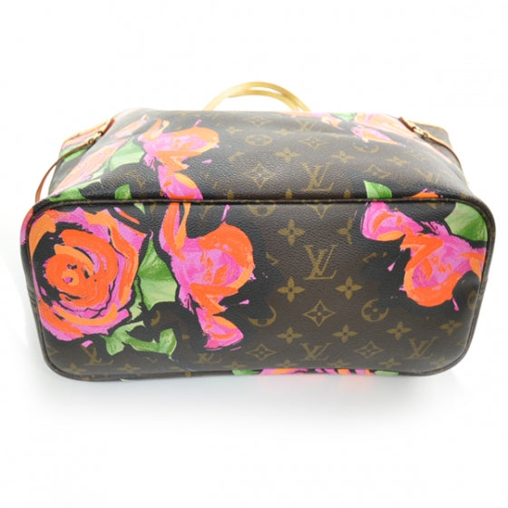 Monogram Roses Neverfull MM