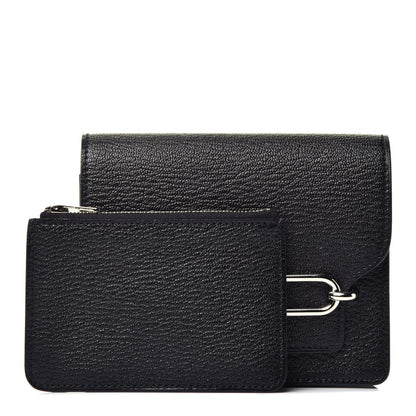 Hermes Chevre Mysore Roulis Slim Wallet Black 3 of 7