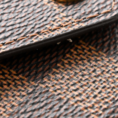 Louis Vuitton Damier Ebene Victorine Wallet Rose Ballerine 8 of 9