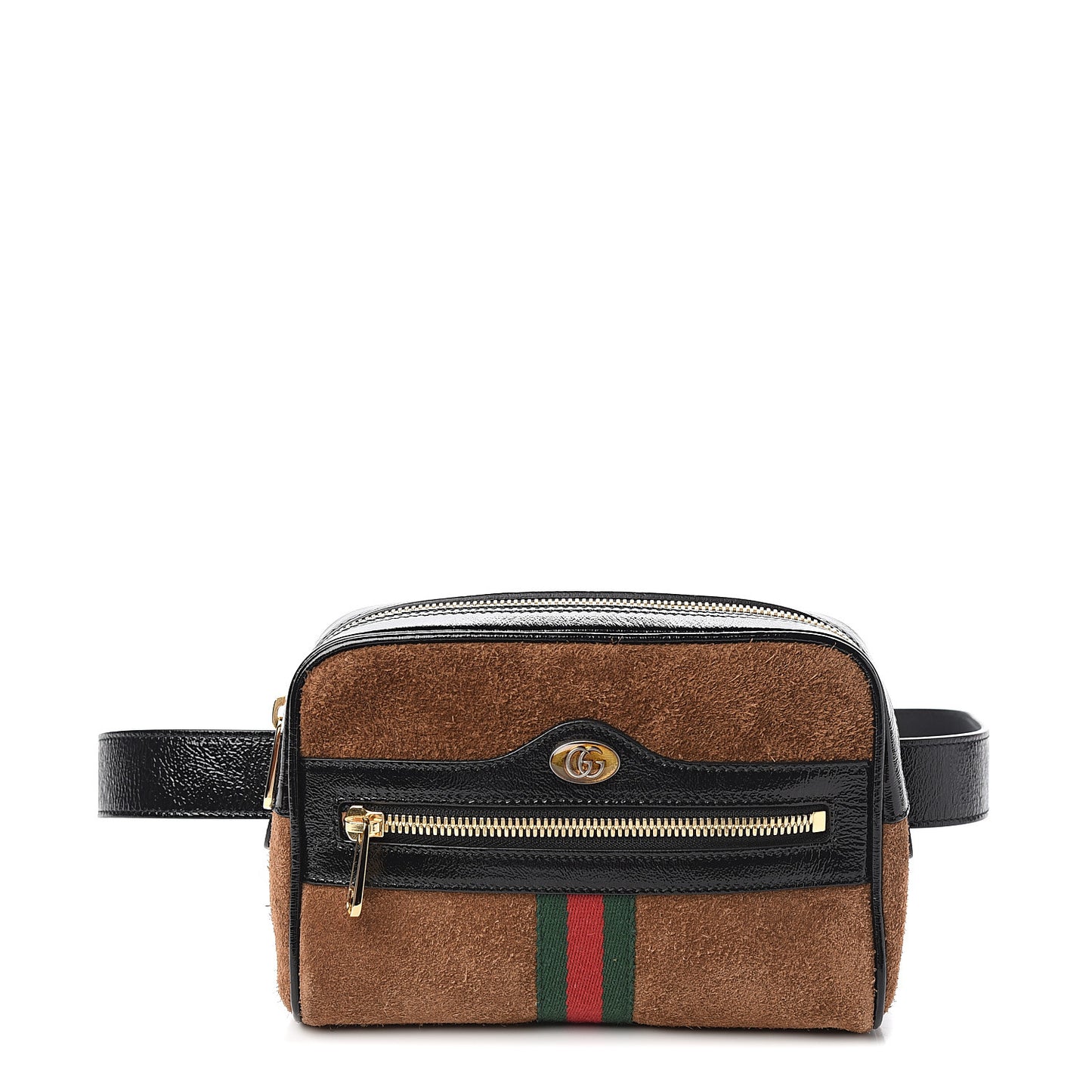 Suede Small Ophidia Belt Bag 85 34 Brown