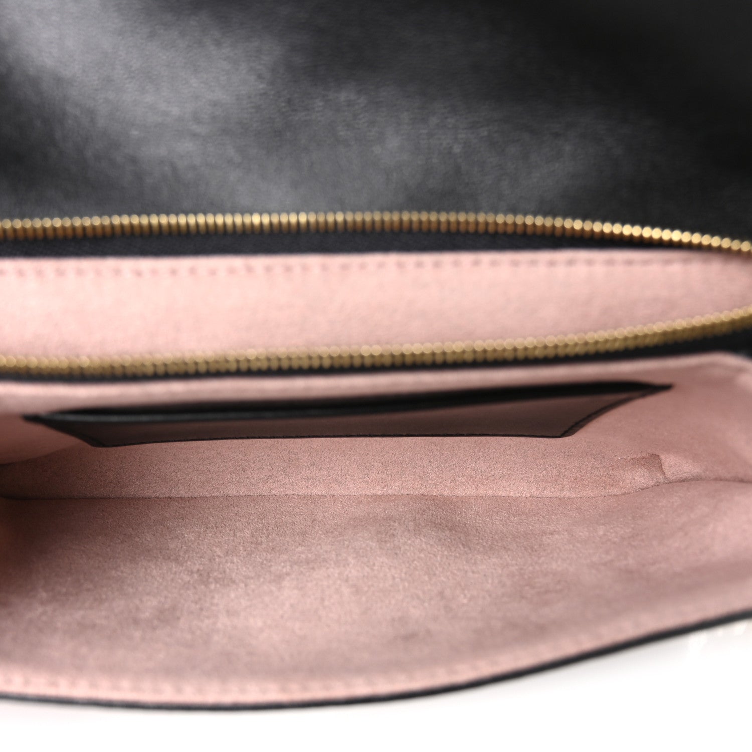 Louis Vuitton Lambskin Embossed Monogram Pochette Coussin Black 4 of 9